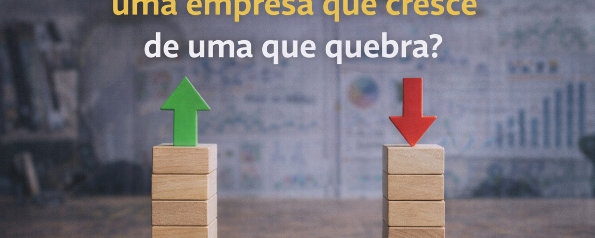 O que realmente separa uma empresa que cresce de uma que quebra?